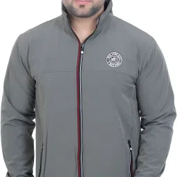 E-MAX Casual Windcheater For Mens Solid Men Wind Cheater-image-89