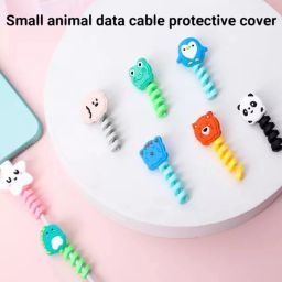 SANNO WORLD Spiral Cable Protector for Universal Android iPhone 4 Cables Cartoon Cable Protector-image-83