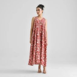 Women Printed Viscose Rayon Flared Kurta-image-42
