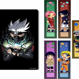 KAKASHI DIARY & FREEBIE BOOKMARKS A5 Notebook RULED 100 Pages-15