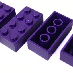 Brick 2x4 Building Blocks – Compatible (Part 3001) Pack of 20 peices-image-67