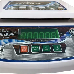 RAJA PVC Fibre Platter Digital Electronic Portable Weighing Scale - 30 kg with LED Display Weighing Scale-18