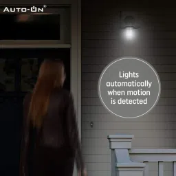 auto-on Motion Sensor LED Bulb 9W Motion Sensor Light image 2