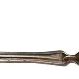 Two in one Spoon with Edge Behind for Cutting Pizza and Other cutting Steel Serving Spoon-36