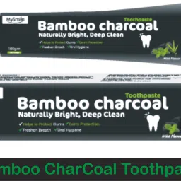 Bamboo Charcoal Clean Black Toothpaste, Deep Clean, Naturally Bright N-38 Toothpaste-image-28