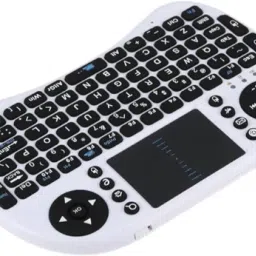 Clairbell BGF_864A_Mini Wireless Keyboard with Light with Attach, Mouse for pc, Tablets Wireless Thumb-size Multi-device Keyboard Compatible with Desktop, Laptop, Mac Easy to Use,Plug and Play,Quick, Comfy Durable body-image-1