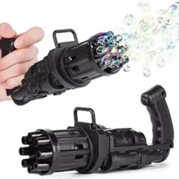 Latest Gatling Liquid Premium Electric Bubble Gun For Your Kids Play And Gift Water Gun-image-6