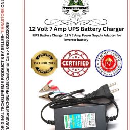 Premium 12 Volt Battery Charger 7 Amp for UPS Square Wave Inverter-image-57