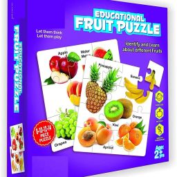 Educational Fruit Jigsaw Puzzle for Kids to Enhance Their Knowledge About Fruit and Teach Your Kids About Fruits.-image-56