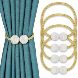 Gold Tieback Hook, Tassels, Curtain Knobs, Curtain Hooks, Curtain Rings Metal-image-6