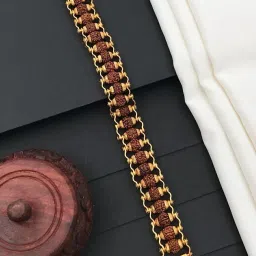 Rudraksha Gold-plated Bracelet-image-57