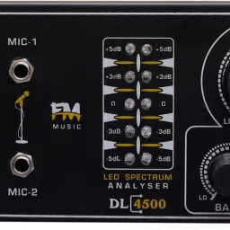 DL-4500 PROFESSIONAL MOSFET AMPLIFIER WITH BIG DJ LED SPECTRUM & DUAL MIC INPUT 500 W AV Power Amplifier-24