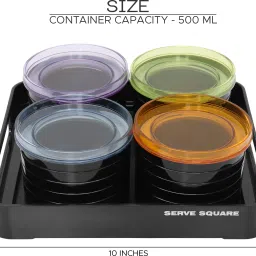 jaypee plus Serve Square Container, Tray Serving Set image 2