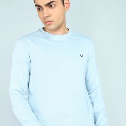 Men Half Sleeve Solid Sweatshirt-image-14