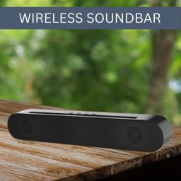 FRONY BeatBar (PORTABLE HOME THEATER SOUNDBAR)Crystal Clear Sound &1200mAh BatteryC294 20 W Bluetooth Soundbar-image-74