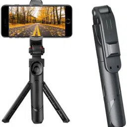Worricow Branded Compact Design & flashlight selfie tripod stick Monopod Tripod Kit Monopod-16