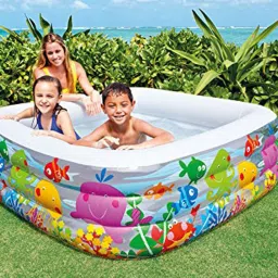 intex Swim Center Clearview Pool Inflatable Swimming Pool image 2