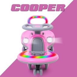 Train Musical Front Lights with Backrest Lights Superior Quality Smooth Wheels Car Non Battery Operated Ride On-9