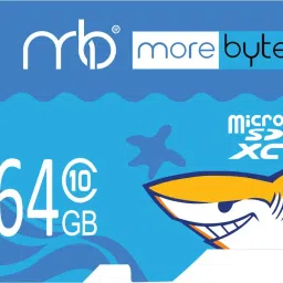 MOREBYTE MBTF1011 64GB Blue 64 GB MicroSD Card Class 10 140 MB/s Memory Card Compatible with Mobile-11
