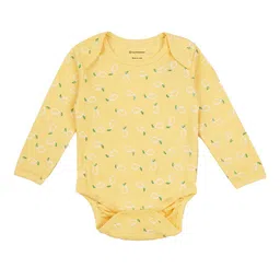 My Milestones Infants Girls Printed Cotton Bodysuit-11
