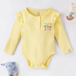 Ed-a-Mamma Baby Infants Girls Printed Cotton Bodysuit-33