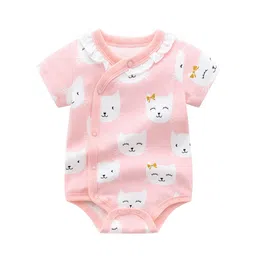 StyleCast Girls Conversational Printed Cotton Bodysuit-image-49