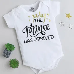 TINY MINY ME  Infant Boys Printed Cotton Bodysuit-image-77
