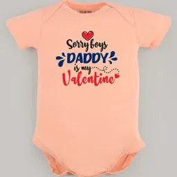 FFLIRTYGO Infant Girls Printed Pure Cotton Valentine's Day Special Bodysuit-image-90