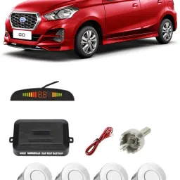 AB436 Silver Car Reverse Parking Sensor with LED Display 4 Sensor A436 Parking Sensor-picture-20