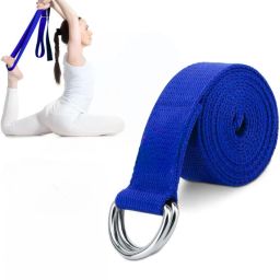 Cotton Yoga Strap for Stretching & Exercise Yoga Belt for Women Support Strap Cotton Yoga Strap-image-81