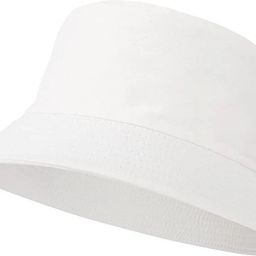 poshing Unisex plain cotton foldable bucket hat for women-image-64