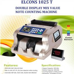 Maplin double display 1025t gold Note Counting Machine image 3