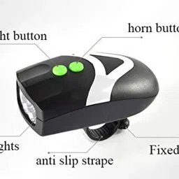 fcc racing C Mouse Shaped Cycle Bells Cycle Horn Loud Sound Cycle Bell for Cycle Horn LED Front Light image 3