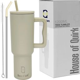 Stainless Steel Vacuum Double Insulated Tumbler with Handle and Straw 1200ML 1200 ml Bottle-12