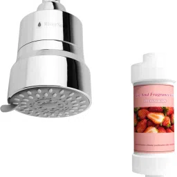 RiverSoft Diva-03 Shower Filter with Strawberry Fragrance Filter| 3 Mode Spray Setting | Hard Water Filter| Water Softener for Bathroom| Rain, Massage, Rain & Massage-picture-8
