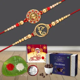64*65.c Rakhi For Brother, Rakhi Combo, rakhi gift hamper, Rakhi set of 2 Assorted Gift Box-image-8