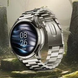 Noise Mettle 1.4'' display, Stainless Steel finish with Metal Strap, Bluetooth Calling Smartwatch-24
