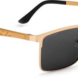 royal son Polarized Rectangular Sunglasses (56) image 5