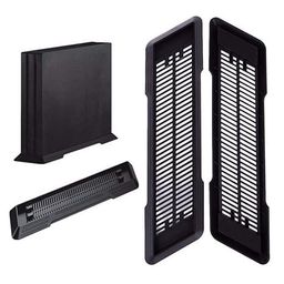 Compatible with PS4 Pro Vertical Stand for Compatible with PlayStation 4 Pro with Built-in Cooling Vents and Non-Slip Feet image 1