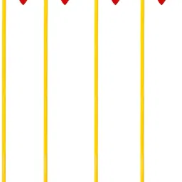 4 Pc Spring Corner flags Portable Soccer Flags Soccer Poles Two Piece Agility Pole-27