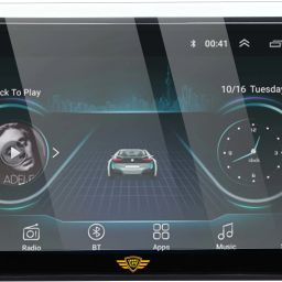ATEEN Screen Guard for 9 inch Screen Guard/Touch Screen Guard/Screen Protector Display Monitor Glass for Renault Captur Double DIN Car Android Music System[For After Market Car Stereo]-19