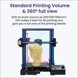 geeetech A10 Pro Upgraded new Version 3D Printer | Control Mother Board, LCD and frame | Low Noise during Printing | Quick to Assemble DIY kit for 1.75mm PLA | build volume as 220*220*260mm 3D Printer image 4