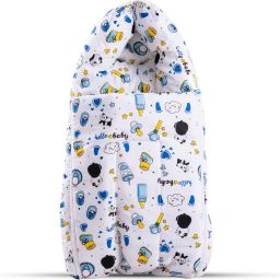 3 in 1 Baby's Cotton Bed Cum Carry Bed Printed Comfo Baby Sleeping Bag-Baby Bed-Infant Portable Bassinet|Baby Bedding| Cotton Bedding Set|Baby Cotton Bed|Baby Bedding for New Born 0-6 Months Carry Bed Crib Bedding-7