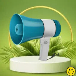 Handheld Megaphone with Siren, Microphone & Rechargeable for Outdoor EventsA169 Megaphone Portable Megaphone Siren Loudspeaker Function &Long Battery BackupQ169 Outdoor PA System-25