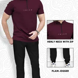 Men Night Suit Set Multicolor Solid, Printed-image-52