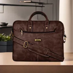 Men Brown Messenger Bag-picture-9