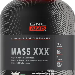 AMP Amplified Mass XXX with Branched Chain Amino Acids & Creatine Weight Gainers/Mass Gainers-image-18