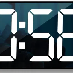 Digital 12 cm X 38 cm Wall Clock-24