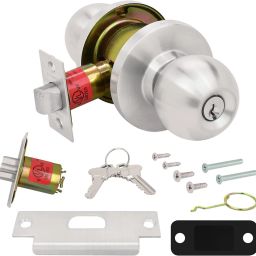 Stainless Steel Matte Door knobs-image-73