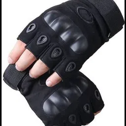 jai shri Actical Finger less Gloves for Cycling Climbing Hiking Hunting_ Cycling Gloves-picture-6